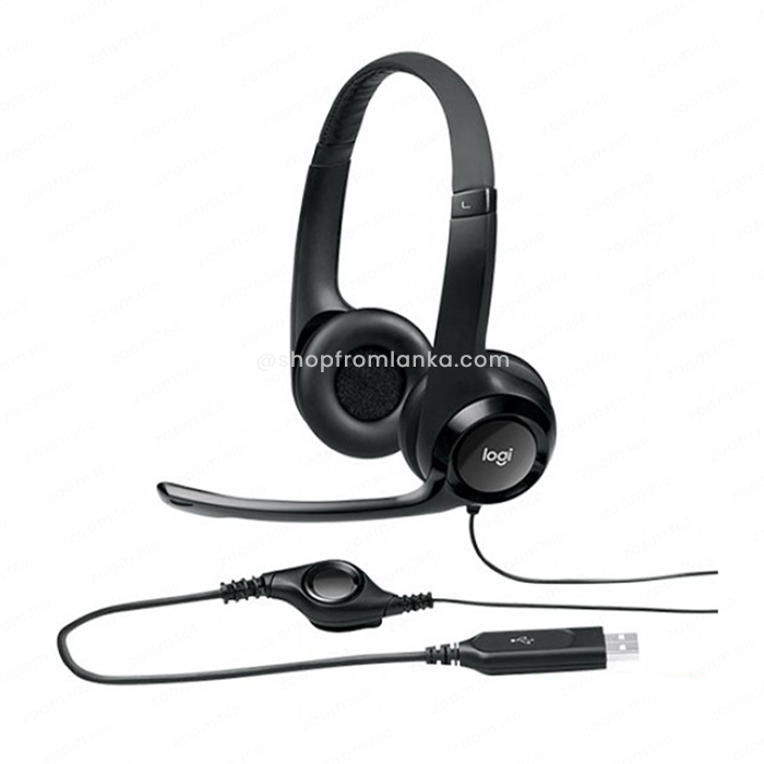 logitech h390 usb headset with noise cancelling mic