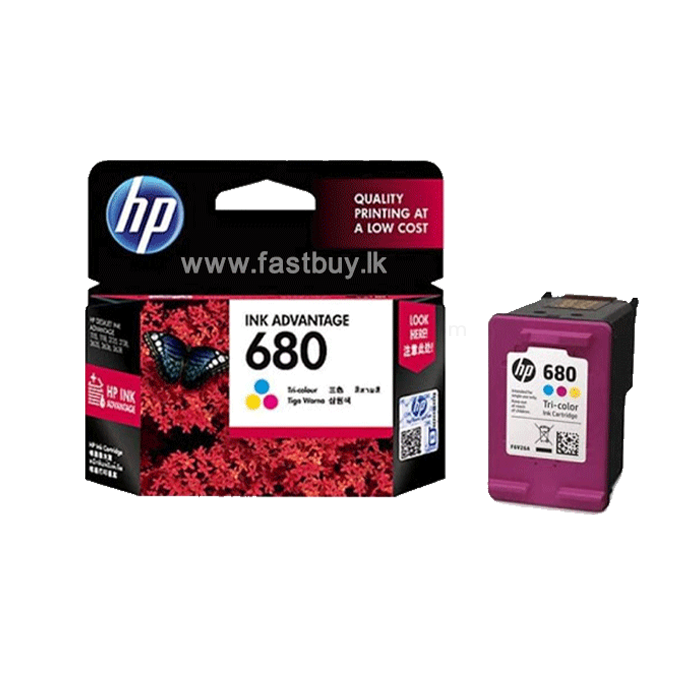 hp 680 tri color original ink advantage cartridge