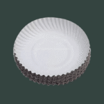 disposable white paper plates